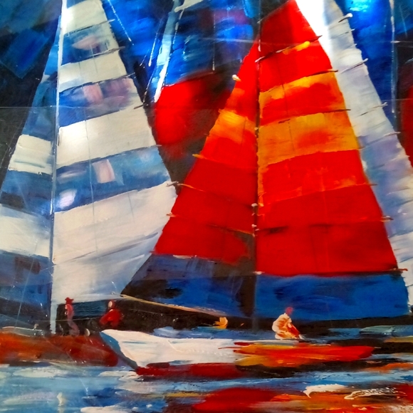 Large Acrylic Painting 